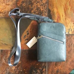 Small blue purse